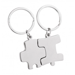 KEYCHAIN DOUBLE PUZZLE - WITH MAGNET