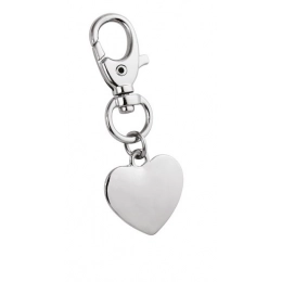 KEYCHAIN HEART CARABINER NO BOX