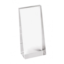 GLASS TROPHY TRANSPARENT 190X80X30 - 10