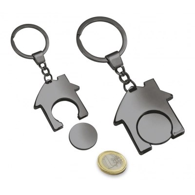 
                                            KEYCHAIN LITTLE HOUSE WITH TOKEN BURNISH
                                            