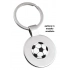 Брелок в виде футбольного мяча черно-белый Брелок в виде футбольного мяча черно-белый