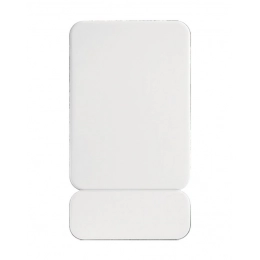 Белая тарелка для сублимации, 125x80 мм