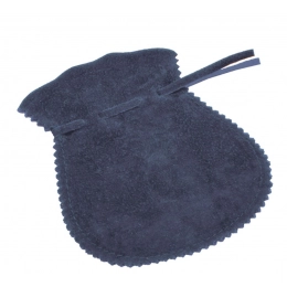 SACK AMPHORA DOUBLE VELVET BLUE 85X100