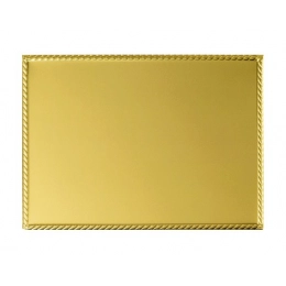 TARGA ORO X SUBLIMAZIONE 230X180 MM