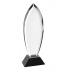CRYSTAL TROPHY ROME H=233 x 16mm