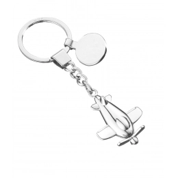 KEYCHAIN AIRPLANE WITH TOKEN