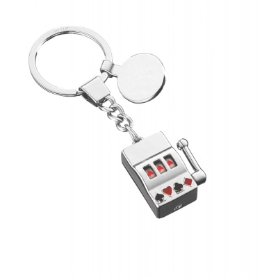 
                                            KEYCHAIN SLOT MACHINE WITH TOKEN
                                            