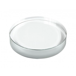 PAPERWEIGHT WHITE GLASS d=90 h19 mm