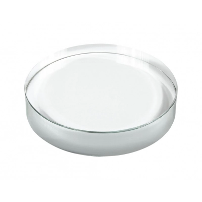 
                                            PAPERWEIGHT WHITE GLASS d=110 h19 mm
                                            