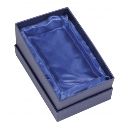 BLUE BOX SATIN BLUE 150X90X50 MM