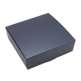 SCATOLA BLU DA PIEGARE cm 13,5X13,5X5,5