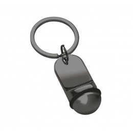 KEYCHAIN - HOTEL BURNISHED  - NO BOX