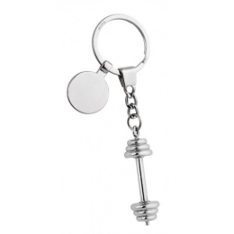 KEY CHAIN GYM DUMBBELL WITH TOKEN