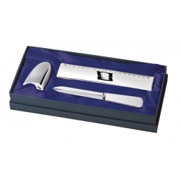 SET(3 pcs) RULER-LETTER OPENER-SHARPENER