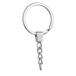 ANELLO PIATTO 32 mm CON CATENELLA