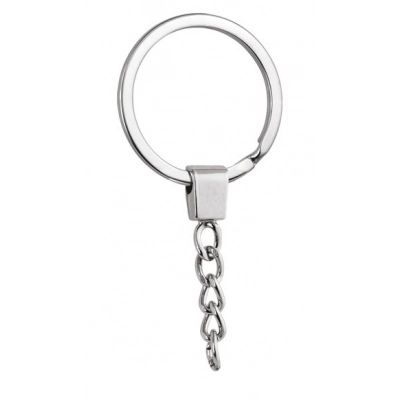 
                                            Кольцо плоское 32 мм с цепочкой
                                            