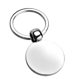 KEYCHAIN ROUND POLISHED D.30 MM NO BOX