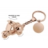 Брелок VESPA с жетоном - розовый Брелок VESPA с жетоном - розовый