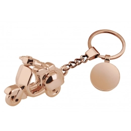 PORTACHAVI VESPA CON GETTONE - ROSATO