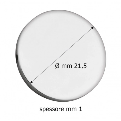 
                                            GETTONE LUCIDO 21,5x1 mm PER ART.7228
                                            