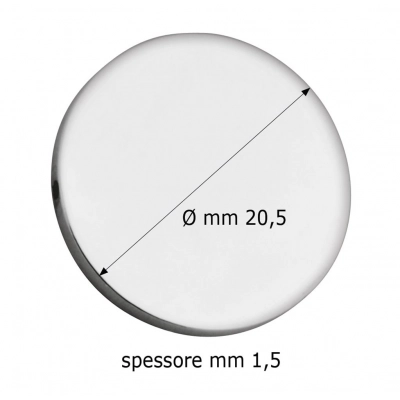 
                                            GETTONE LUCIDO 20,5x1,5 mm PER 7253
                                            