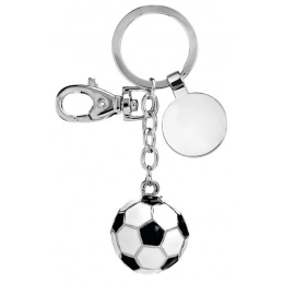 KEY CHAIN SOCCER BALL BLACK/WHITE