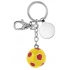 KEY CHAIN FOOTBALL BALL YELLOW/RED