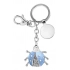 KEY CHAIN LADYBIRD WHITE/SKY-BLUE-NO BOX