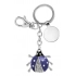KEY CHAIN LADYBIRD BLUE/BLACK - NO BOX