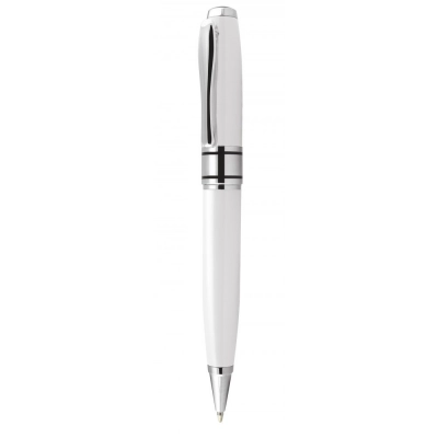 
                                                BALLPOINT PEN WHITE CHROMED SHINY
                                                