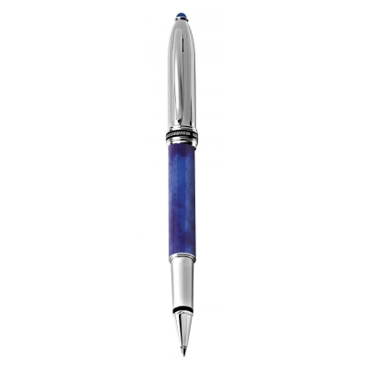 
                                            ROLLERBALL PEN BLUE / CHROMED  stripes
                                            