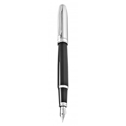 FOUNTAIN PEN BLACK / CHROMED