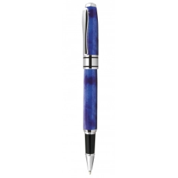 ROLLERBALL PEN MARBLE BLUE