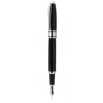 
                                                FOUNTAIN PEN BLACK CHROMED SHINY
                                                