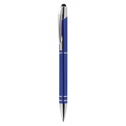 BALL PEN ALUMINIUM DARK BLUE, TOUCH