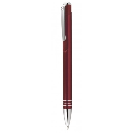 BALL PEN ALUMINIUM BURGUNDY