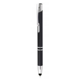 BLACK ALUMINIUM PEN WITH TOUCH