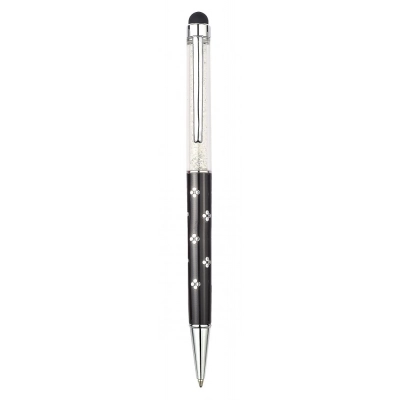 
                                            Алюминиевая ручка с черным цветочным узором
                                            