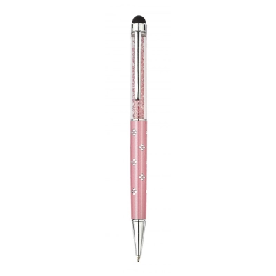 
                                                PEN ALUMINIUM PINK FLOWER
                                                