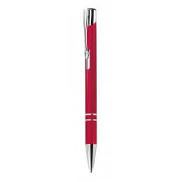 BALLPOINT PEN ALUMINIUM RED