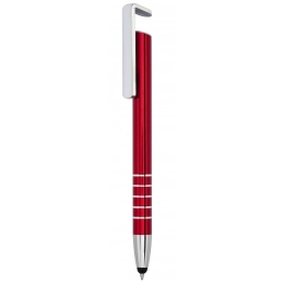 BALLPOINT PEN ALUMINIUM RED,  TOUCH