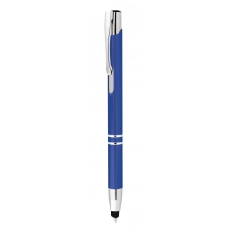 BALLPOINT PEN ALUMINIUM BLUE, TOUCH
