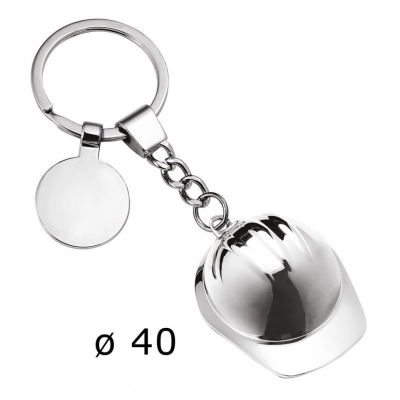 
                                            KEYCHAIN METAL SHINY HELMET D=40mm
                                            