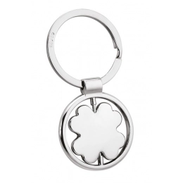 PORTACHIAVI QUADRIFOGLIO ROTANTE