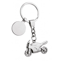 PORTACHIAVI MOTOCICLETTA CON GETTONE