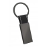 Брелок прямоугольный черненый из черной искусственной кожи Брелок прямоугольный черненый из черной искусственной кожи