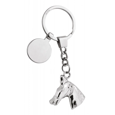 
                                            PORTACHIAVI TESTA DI CAVALLO CON GETTONE
                                            