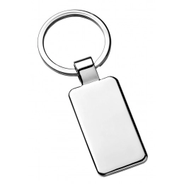 KEY CHAIN RECTANGULAR PLATE 26X50MM