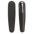 SHAPED BLACK LEATHER IMITATION SACHET