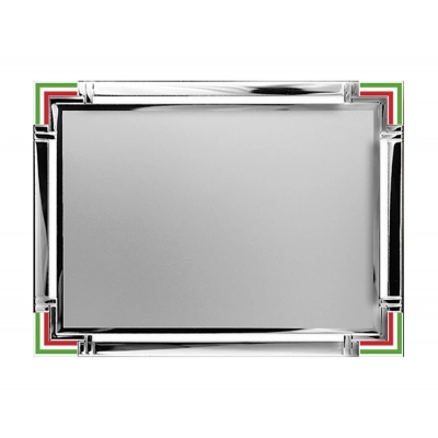 
                                                TARGA ALLUMINIO TRICOLORE MM 200X150
                                                
